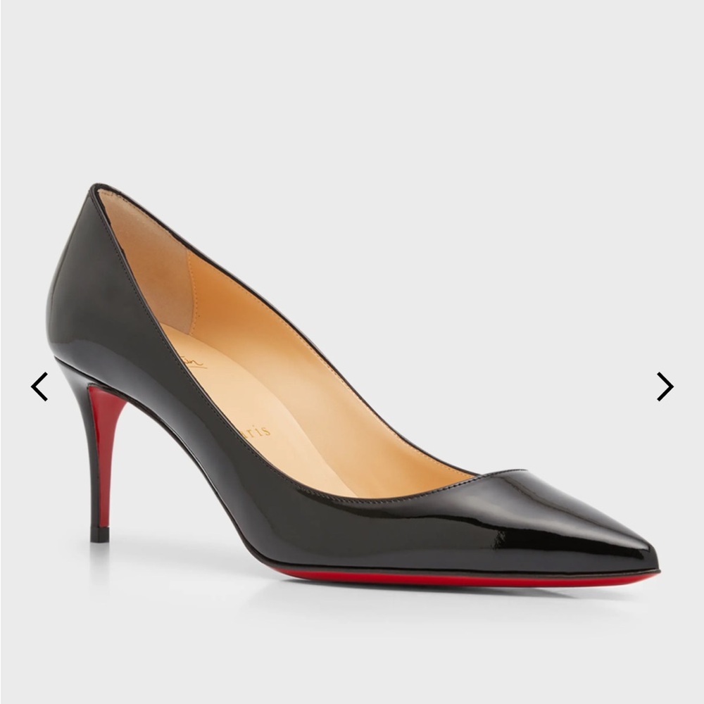 Christian Louboutin Black Patent Kate Pump 41.5 NWT